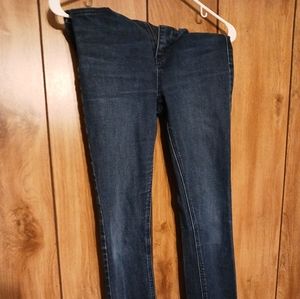 Harper High Rise Skinny Blue Jeans